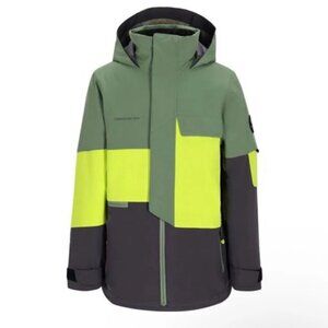 NWT Obermeyer Axel Ski Snow Jacket Youth Teen Boys Large 14-16 MSRP $199.50